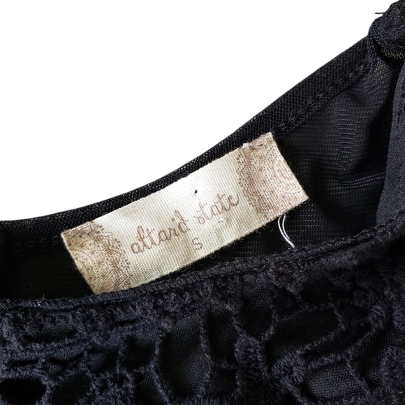 Altar'd Black Lace Tank Dress Small - Picture 3 of 8